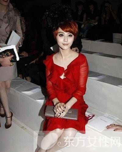 范冰冰短发图片曝光 与李晨情侣照超拽霸气十足