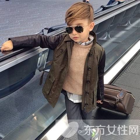 太萌了 以后如果有儿子一定要这样穿