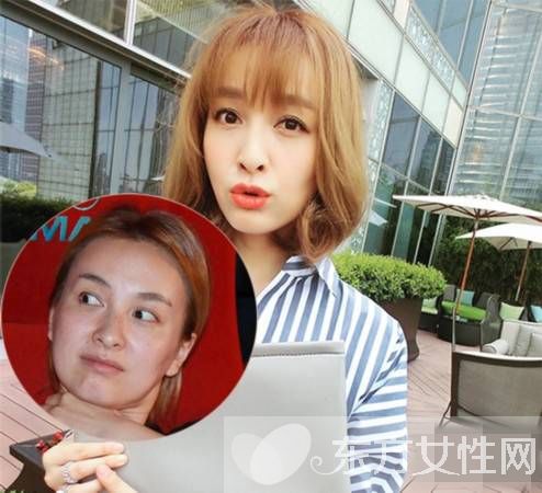 柳岩晒素颜照网友直呼吓死人 各路明星素颜照大曝光