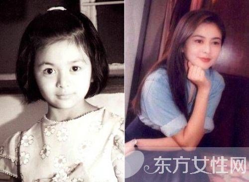 女明星小时候的照片 你能猜出几个