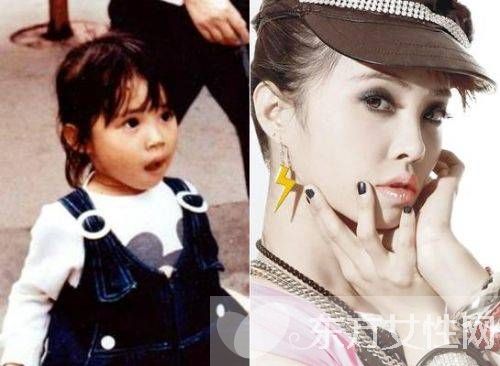 女明星小时候的照片 你能猜出几个