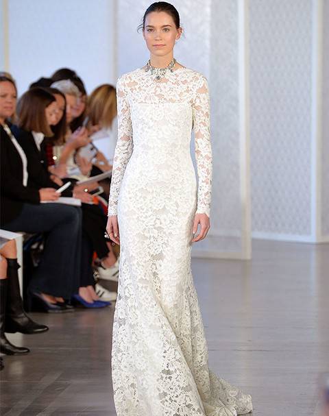 纽约新娘时装周 这辈子梦寐以求的15件新品婚纱