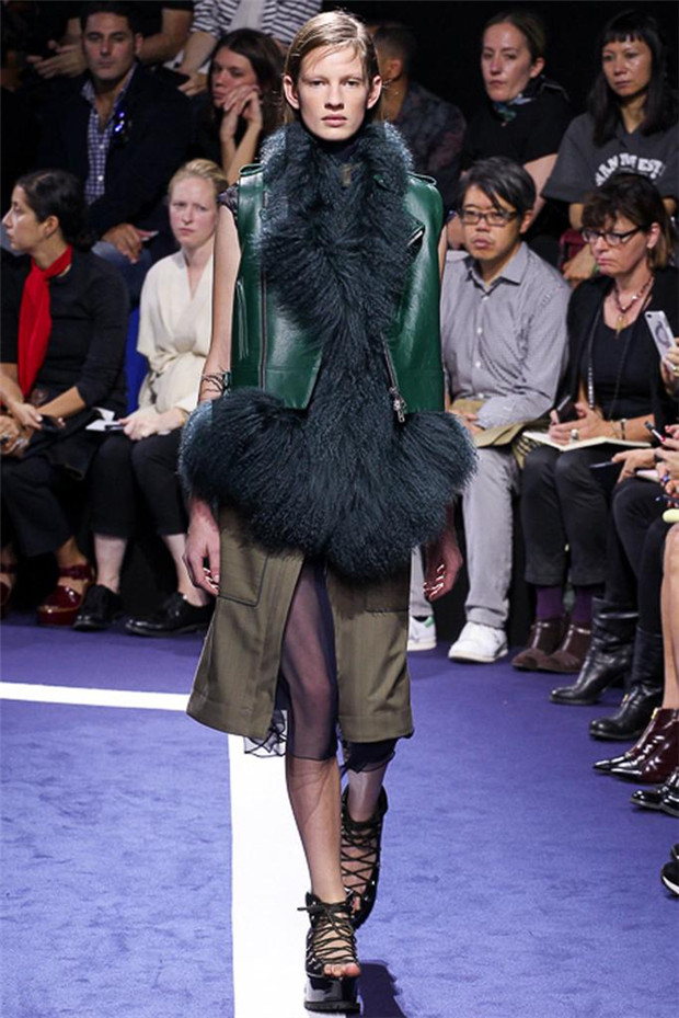 Sacai 2015春夏女装流行发布