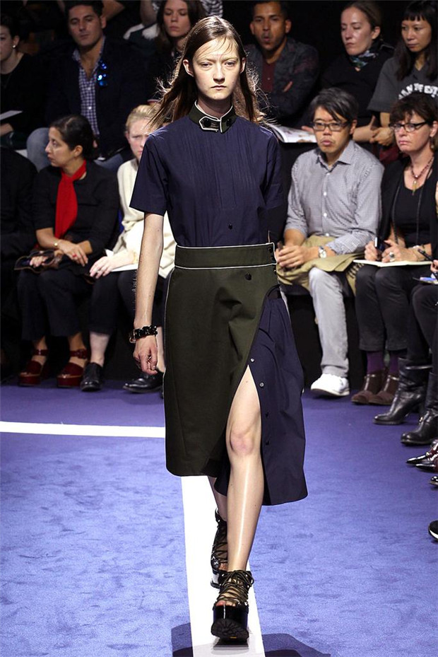 Sacai 2015春夏女装流行发布