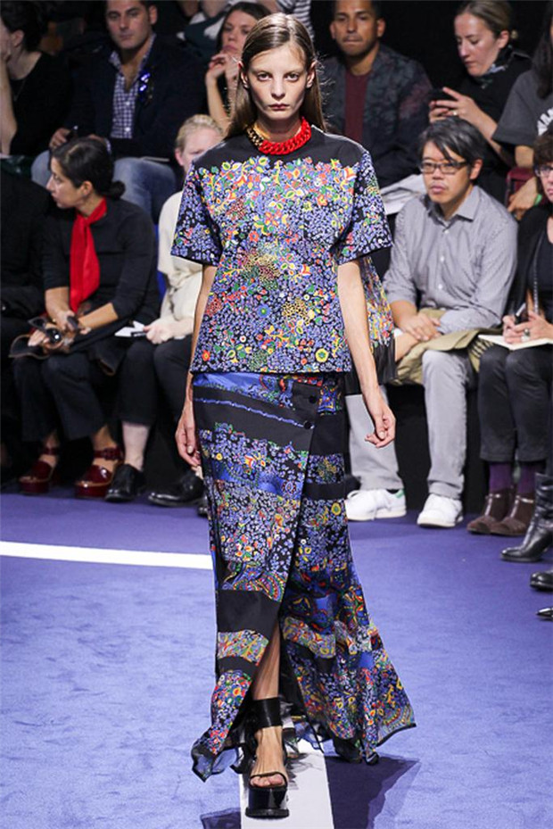 Sacai 2015春夏女装流行发布