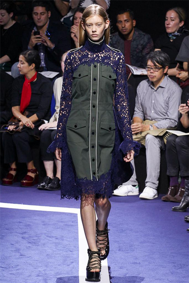 Sacai 2015春夏女装流行发布