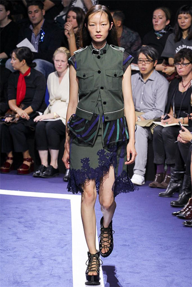 Sacai 2015春夏女装流行发布