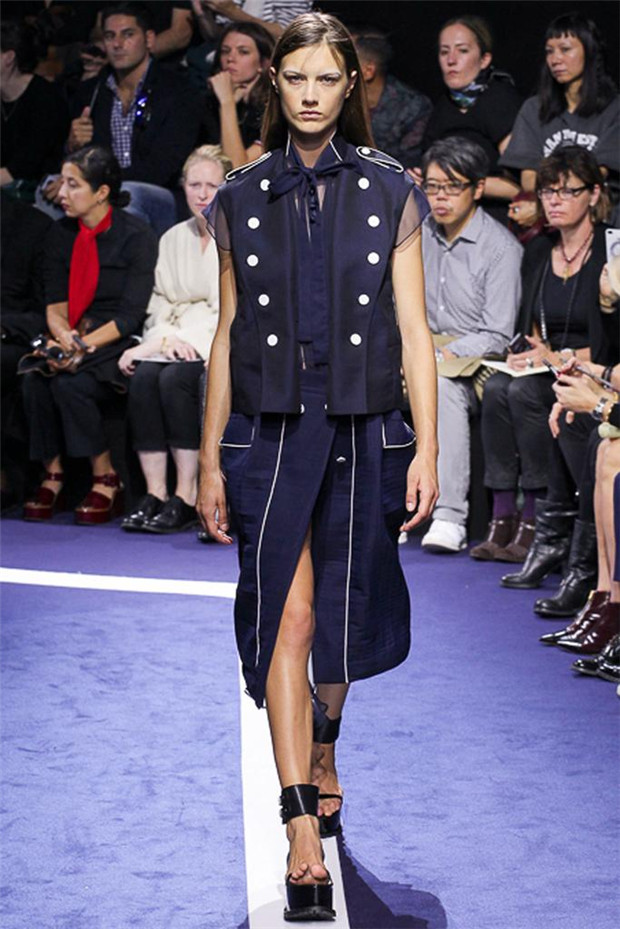 Sacai 2015春夏女装流行发布