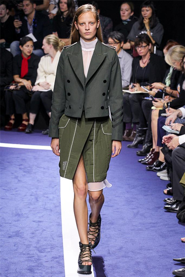 Sacai 2015春夏女装流行发布