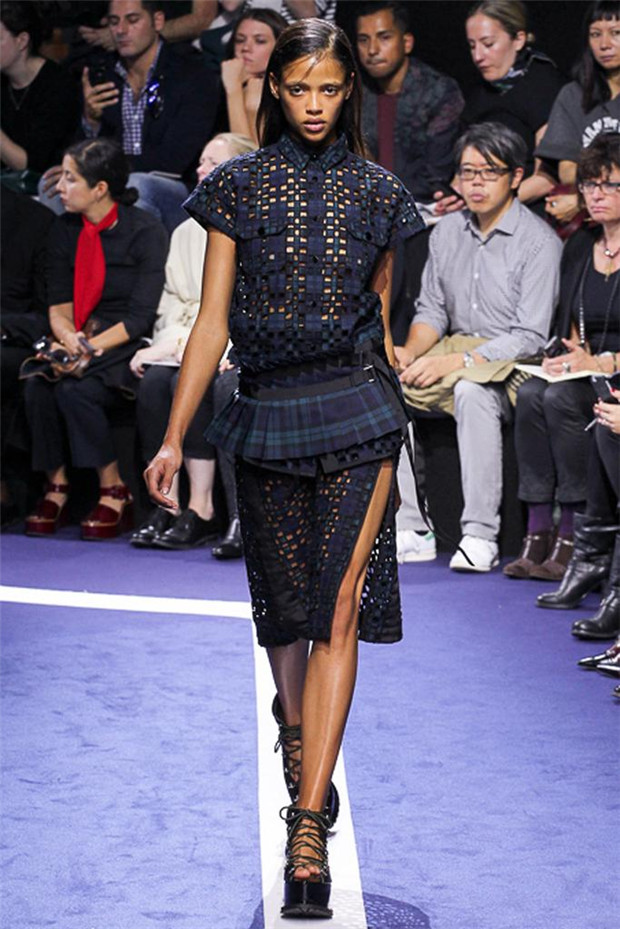 Sacai 2015春夏女装流行发布