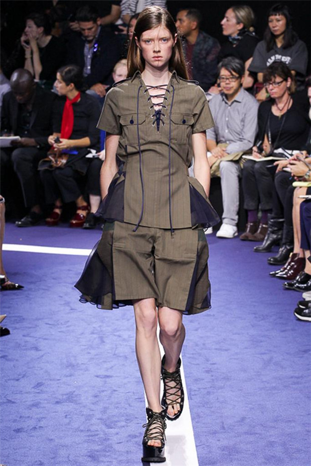 Sacai 2015春夏女装流行发布