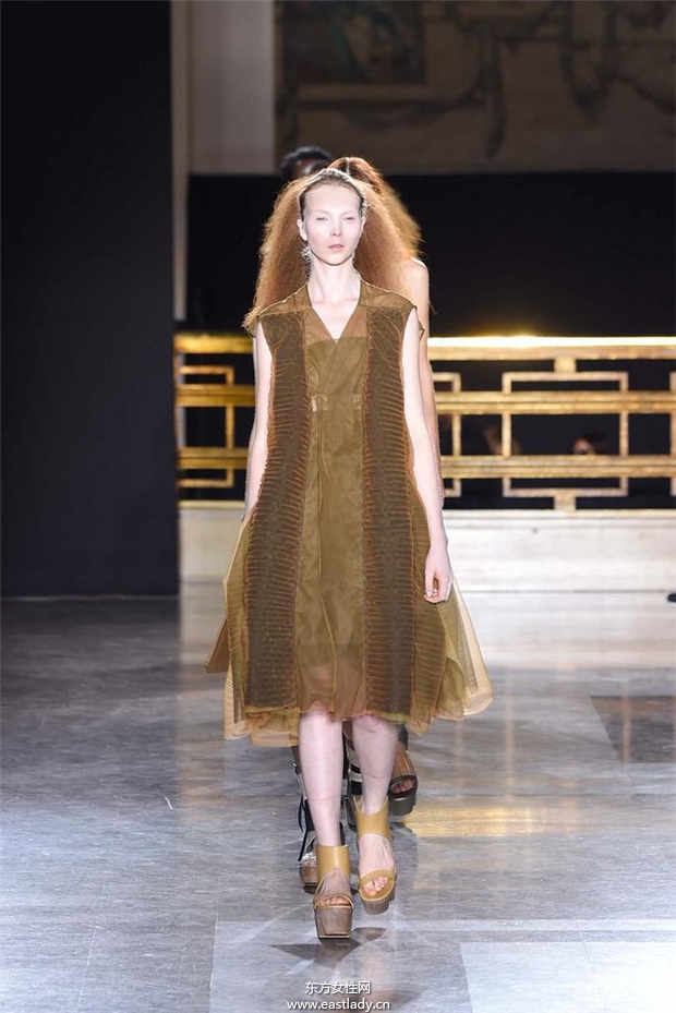 Rick Owens 2015春夏女装流行发布