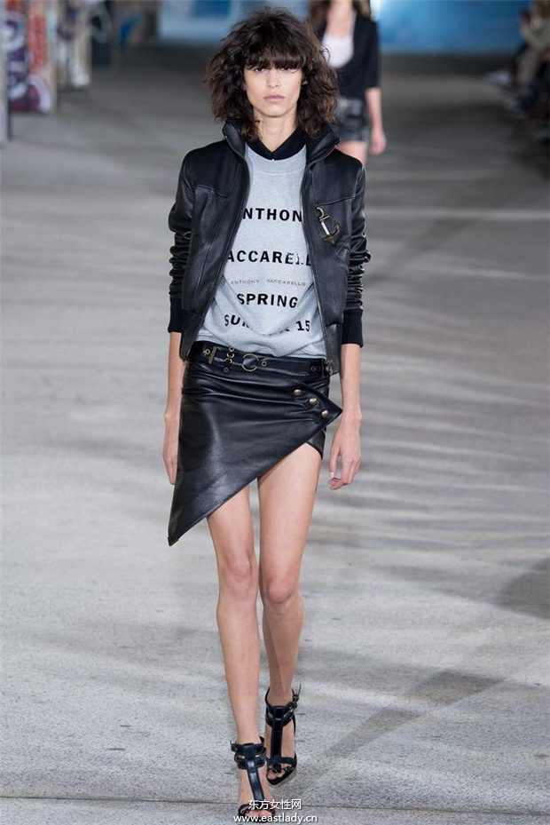 Anthony Vaccarello 2015春夏女装流行发布