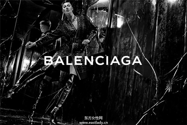 Balenciaga 2014秋冬女装系列广告大片