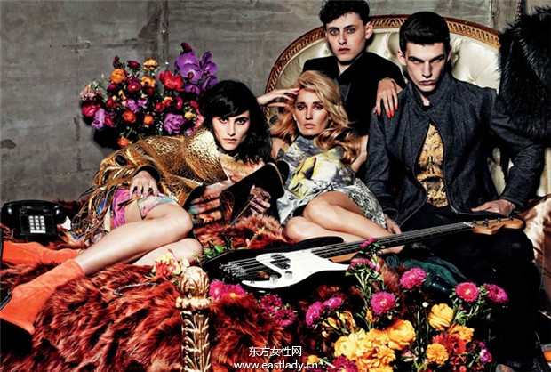 Just Cavalli 2014秋冬女装系列广告大片