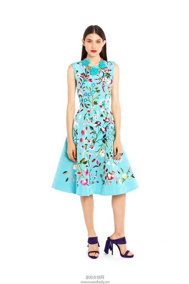 Oscar de la Renta 2015服装度假系列鉴赏