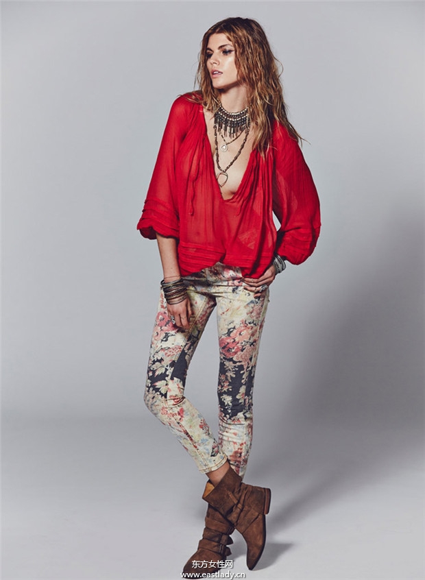 Free People 2014女装Rugged Romance系列