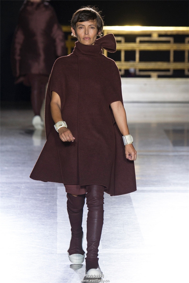 Rick Owens巴黎时装周2014秋冬新品发布