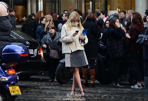 Tommy Ton巴黎时装周2014秋冬新品发布