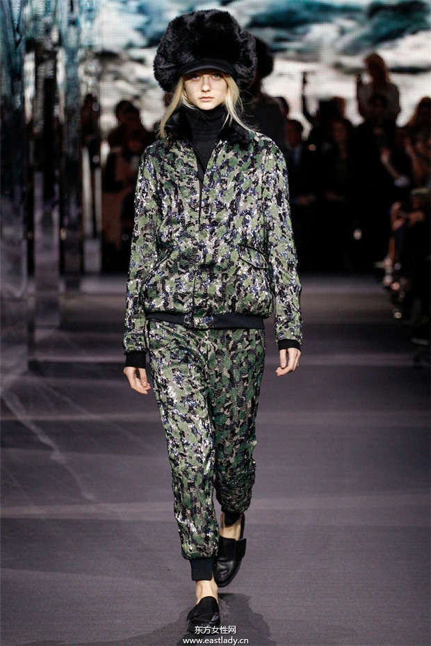 Moncler Gamme Rouge巴黎时装周2014秋冬新品发布