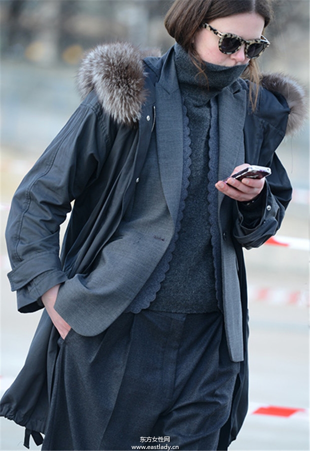 Tommy Ton巴黎时装周2014秋冬新品发布