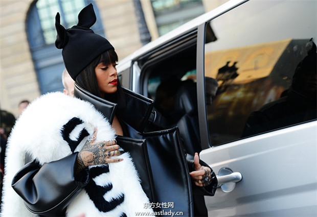 Tommy Ton巴黎时装周2014秋冬新品发布