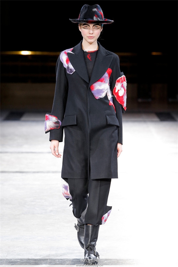Yohji Yamamoto巴黎时装周2014秋冬新品发布