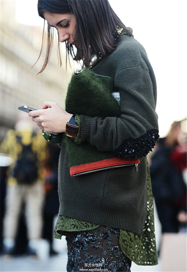 Tommy Ton巴黎时装周2014秋冬新品发布