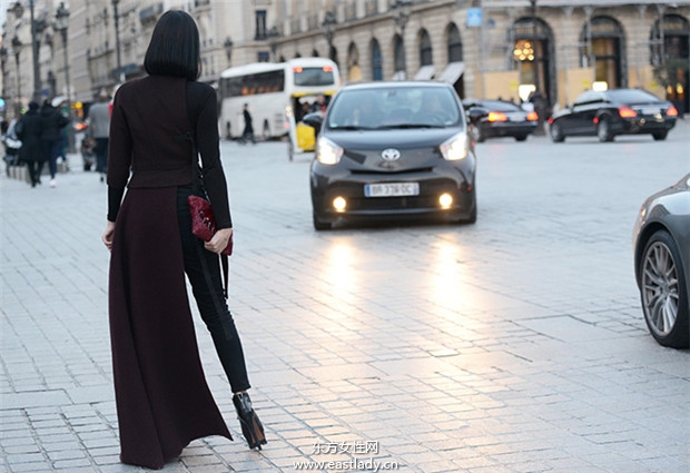 Tommy Ton巴黎时装周2014秋冬新品发布