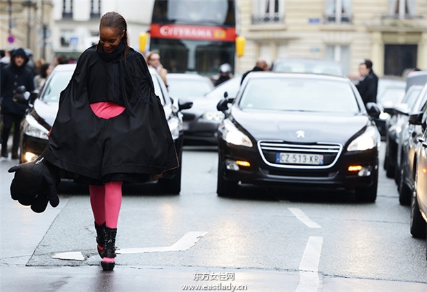 Tommy Ton巴黎时装周2014秋冬新品发布