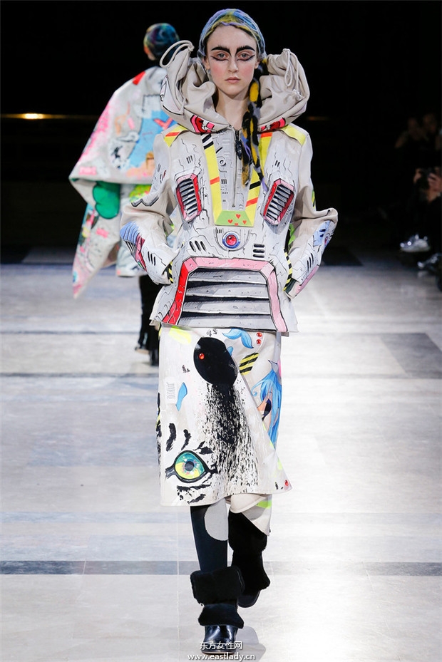 Yohji Yamamoto巴黎时装周2014秋冬新品发布