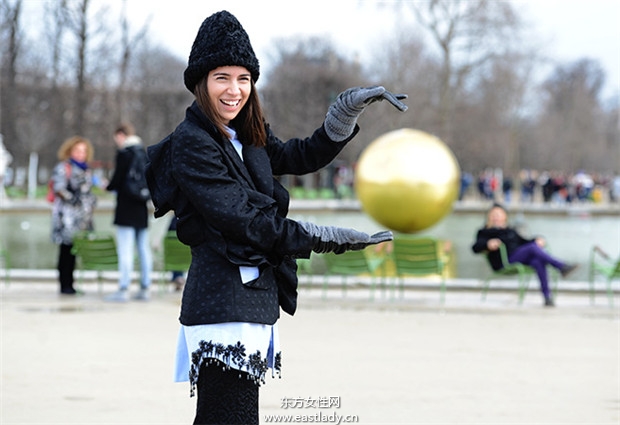 Tommy Ton巴黎时装周2014秋冬新品发布