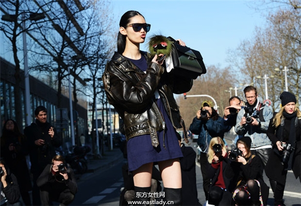 Tommy Ton巴黎时装周2014秋冬新品发布