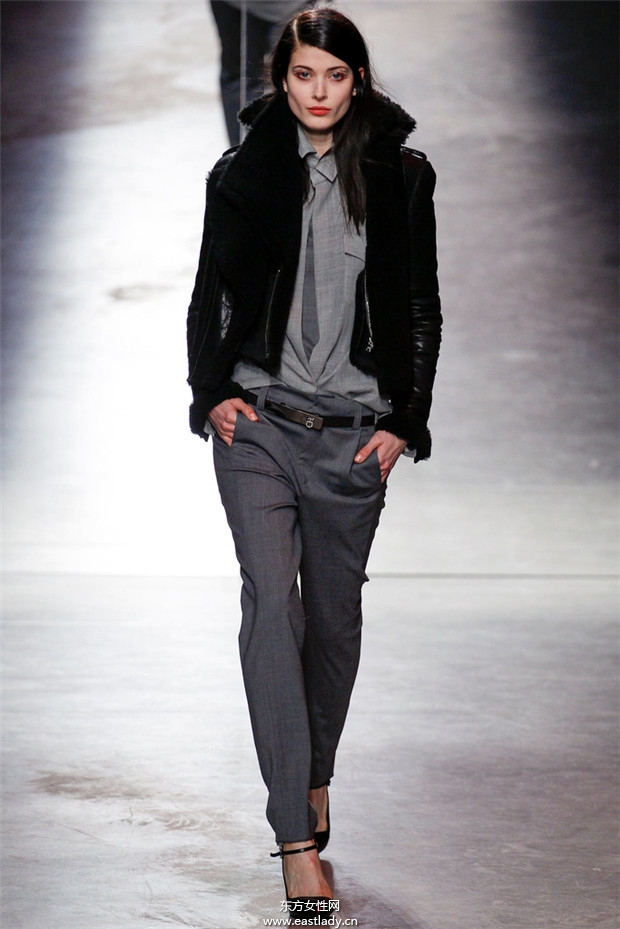 Anthony Vaccarello巴黎时装周2014秋冬新品发布