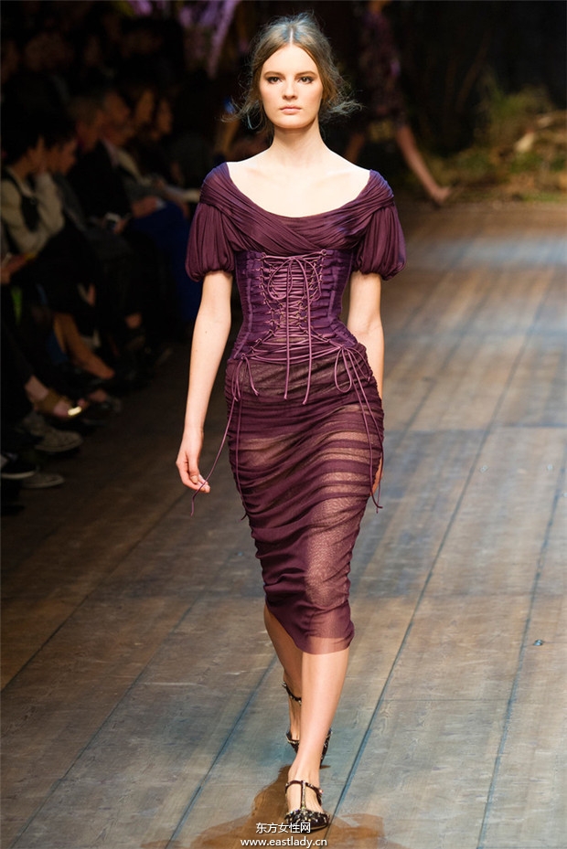 Dolce & Gabbana米兰时装周2014秋冬新品发布