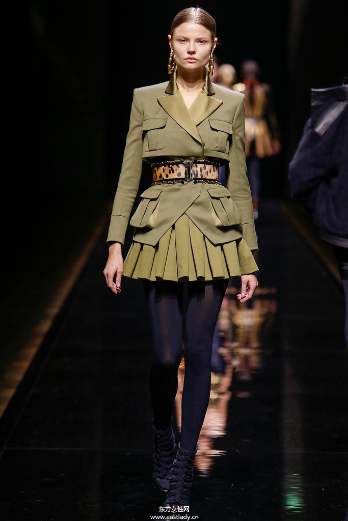 Balmain巴黎时装周2014秋冬新品发布