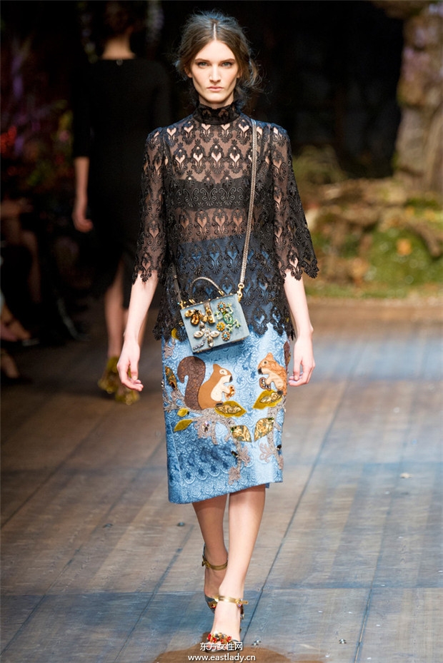 Burberry Prorsum  2014秋冬流行女装时尚大片