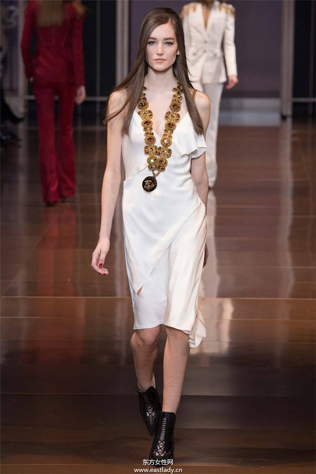 Versace米兰时装周2014秋冬新品发布