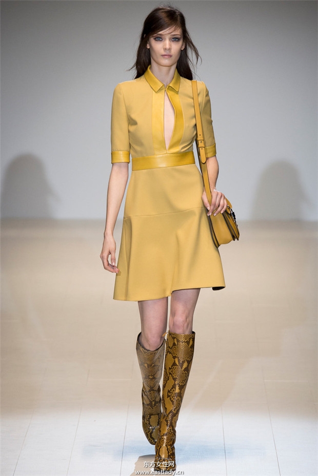 Gucci米兰时装周2014秋冬新品发布