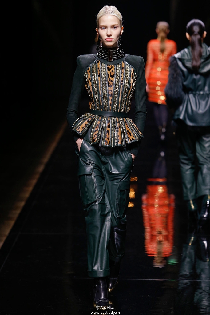 Balmain巴黎时装周2014秋冬新品发布