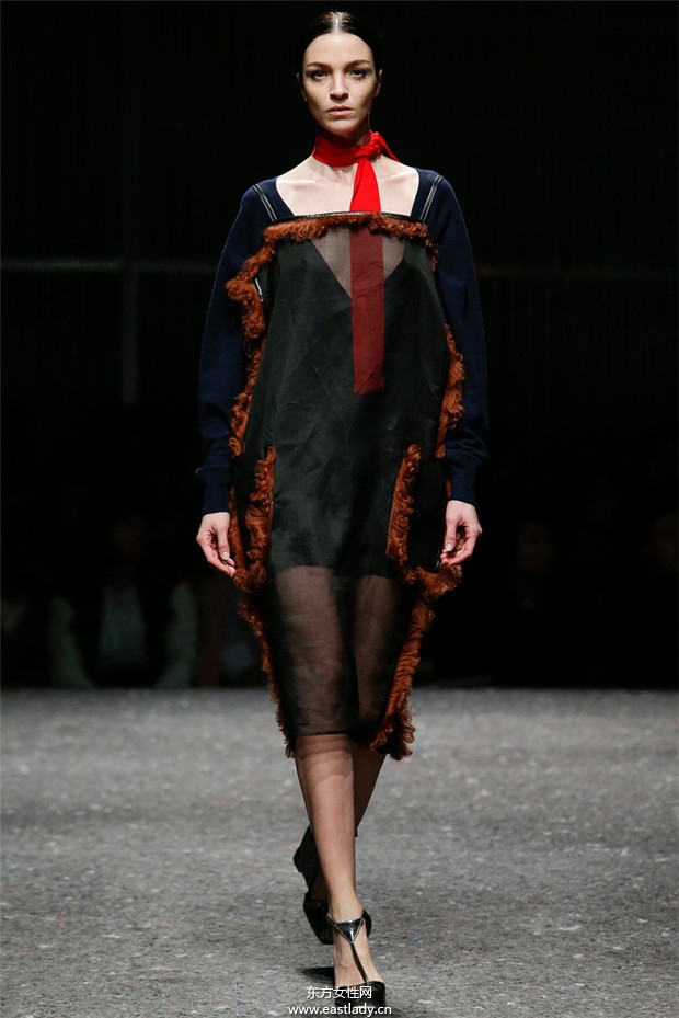 Prada米兰时装周2014秋冬新品发布