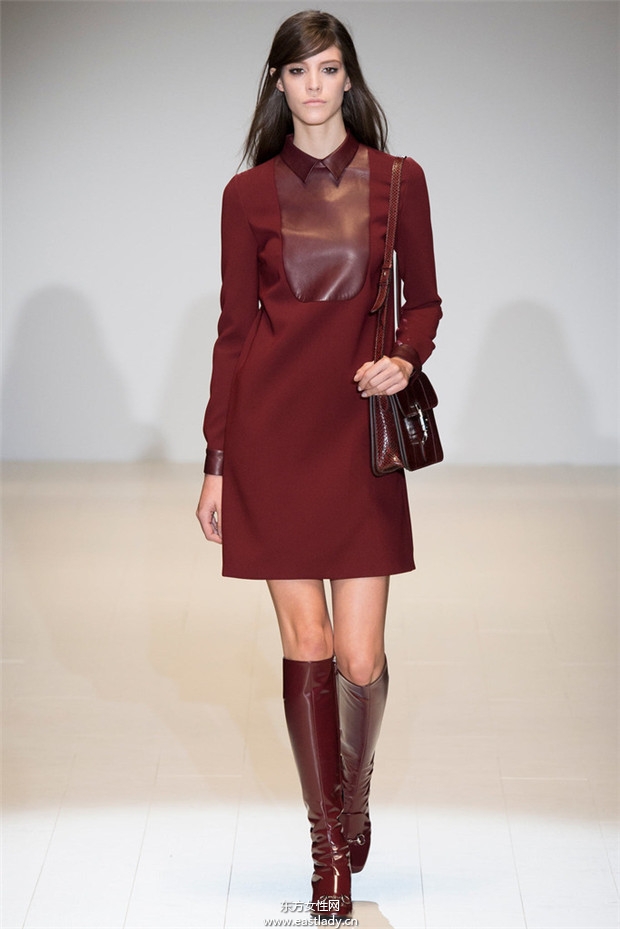 Gucci米兰时装周2014秋冬新品发布