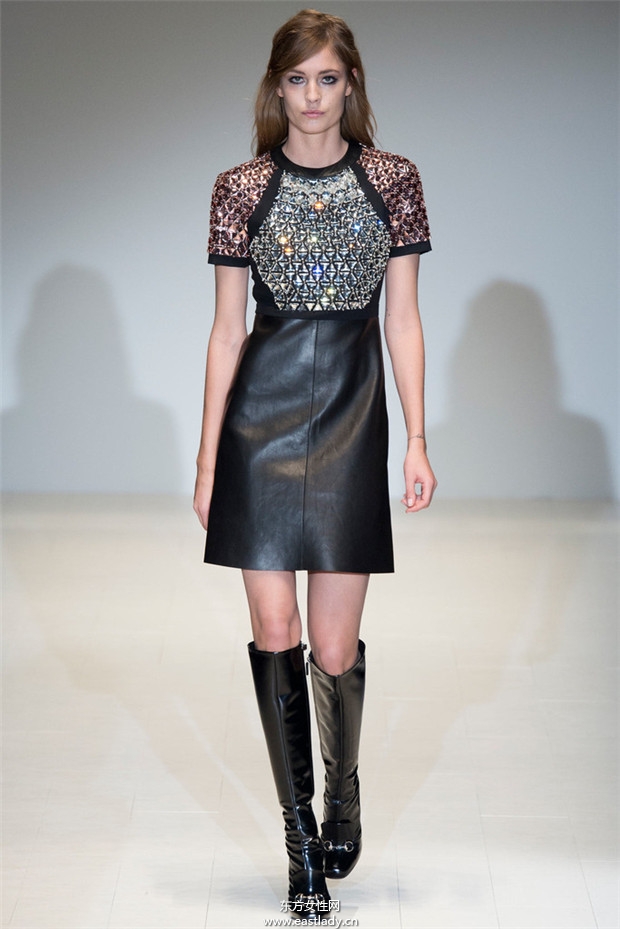 Gucci米兰时装周2014秋冬新品发布