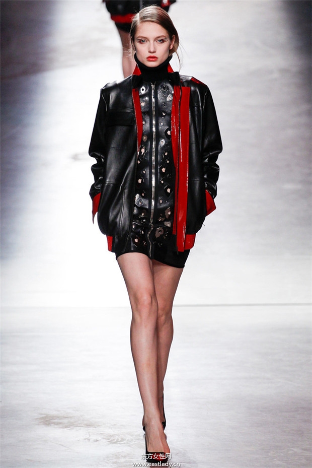 Anthony Vaccarello巴黎时装周2014秋冬新品发布