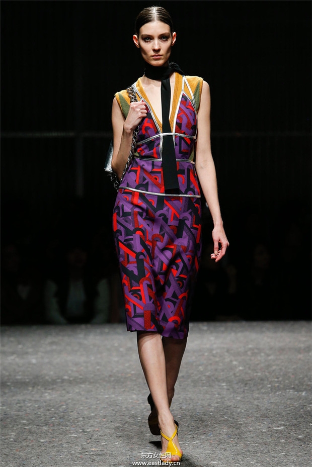 Prada米兰时装周2014秋冬新品发布