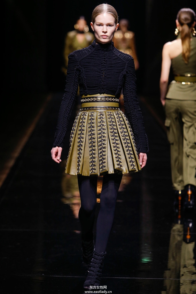 Balmain巴黎时装周2014秋冬新品发布