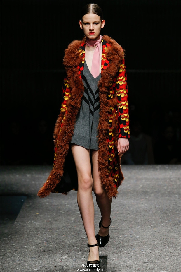 Prada米兰时装周2014秋冬新品发布