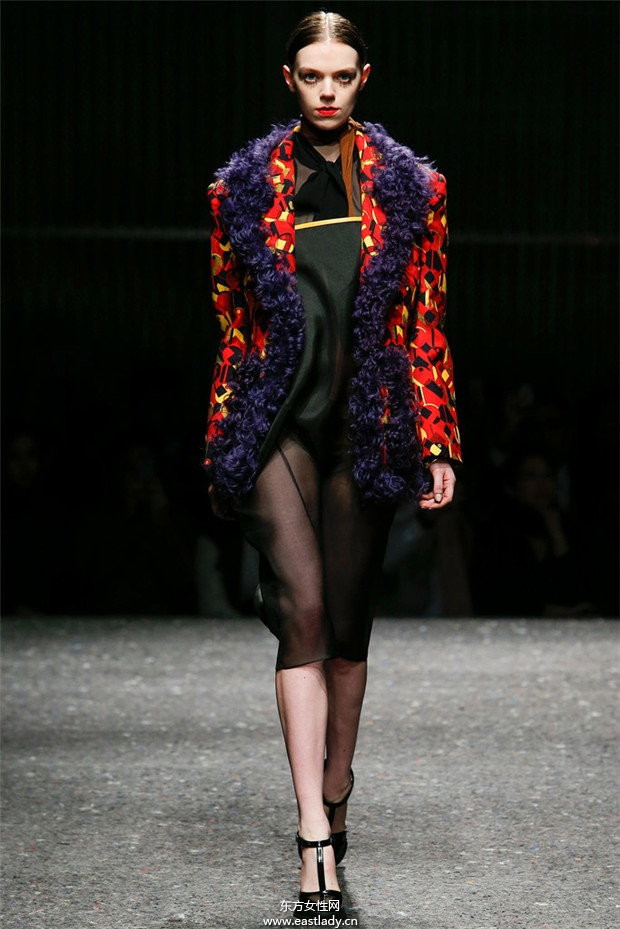 Prada米兰时装周2014秋冬新品发布