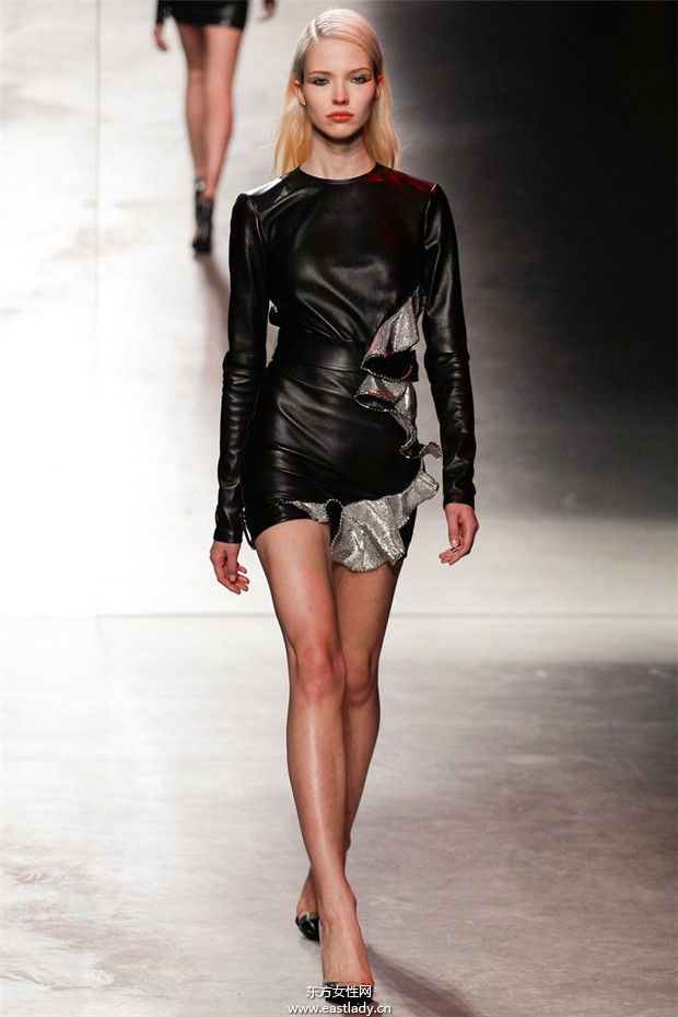 Anthony Vaccarello巴黎时装周2014秋冬新品发布