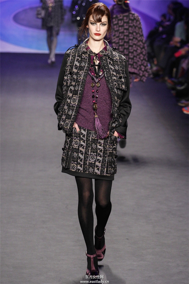 Anna Sui纽约时装周2014秋冬新品发布